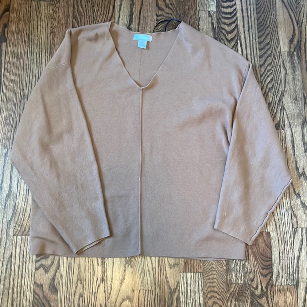 Camel color H&M sweater